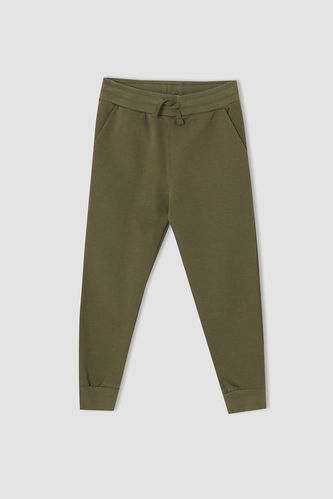Boy Slim Fit Knitted Trousers