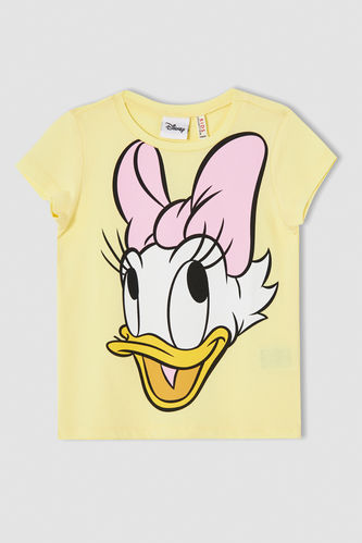 Yellow GIRLS & TEENS Girl Daisy Duck Licensed Short-Sleeved T-Shirt 1968568