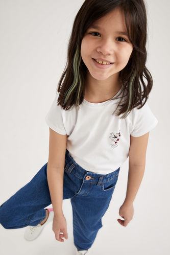 T-shirt tunique à manches courtes sous licence Minnie Mouse pour fille