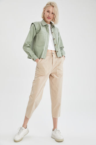 Slouchy Woven Trousers