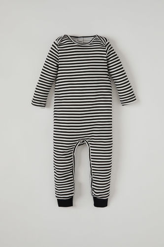 Regular Fit Striped Coveralls