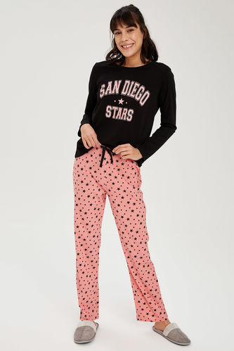 Long-Sleeved Regular Fit Knitted San Diego Stars Pyjamas