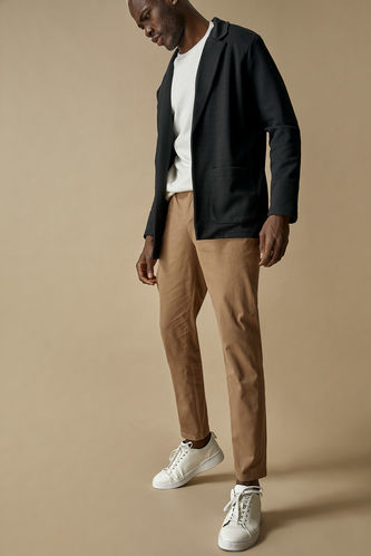 Tapered Fit Woven Bottom Trousers