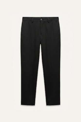 Tailored Fit Regular Hem Trousers