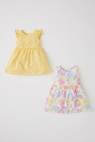 Baby Girl Sleeveless 2 Piece Dress
