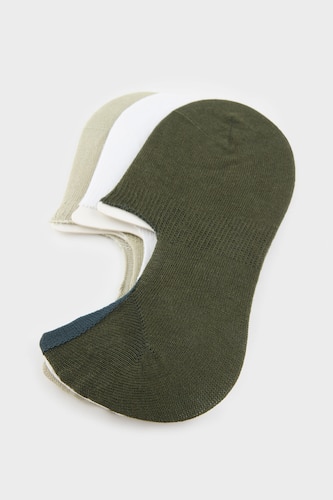 Woman Basic 3 piece Cotton Babet Socks