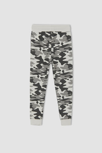JWZUY Womens Camouflage Cargo Pants Baggy Camo Print Elastic Waist Wide Leg  Trousers Khaki S - Walmart.com