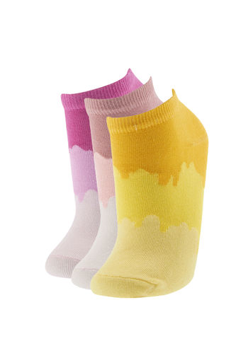 Batik Desen 3'lü Patik Çorap