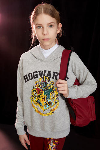 Kız Çocuk Harry Potter Lisanslı Sweatshirt