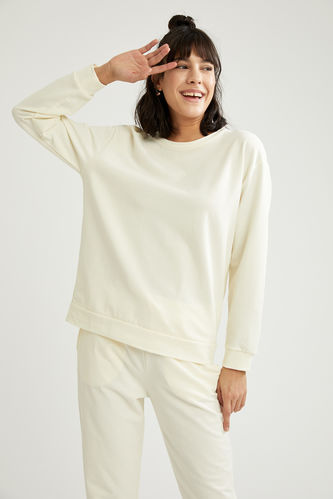 Long-Sleeved Regular Fit Knitted Top