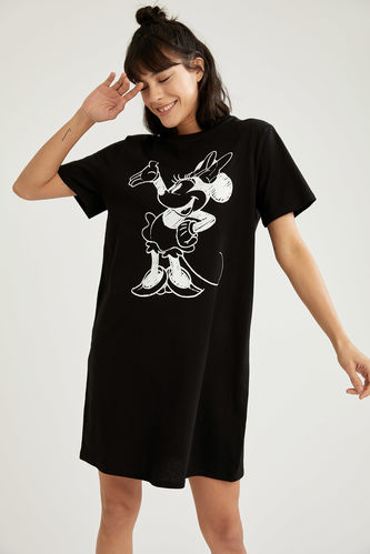 Chemise de nuit à manches courtes Relax Fit sous licence Mickey Mouse