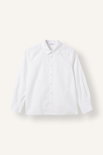 Boy 100% Cotton Regular Fit Poplin Long Sleeve Shirt