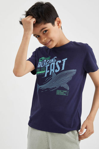 Erkek Çocuk Animal Planet Lisanlı Kısa Kol Tişört