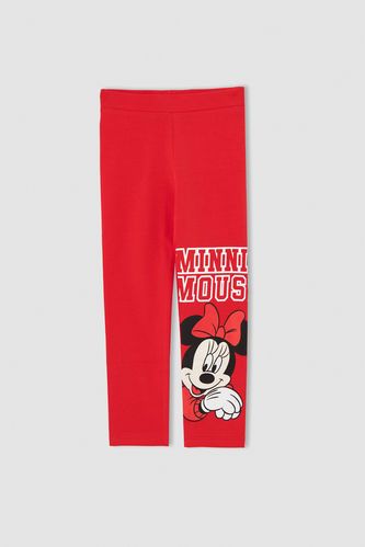Red GIRLS & TEENS Girl Mickey Mouse Licensed Slim Fit Leggings