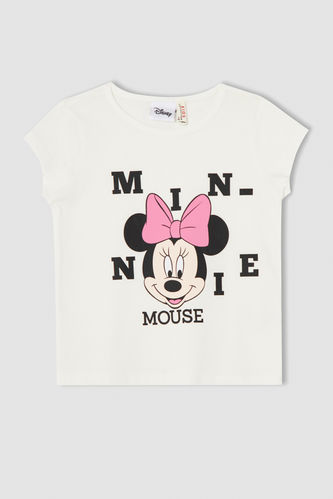 Minnie Mouse T Shirt Manches Courtes Fille