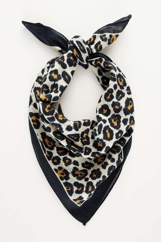 Leopard Print Kerchief