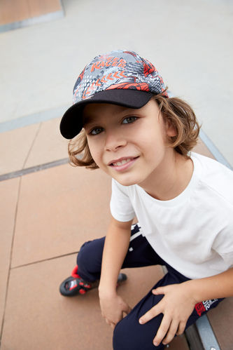 Erkek Çocuk Desenli Baseball Şapka