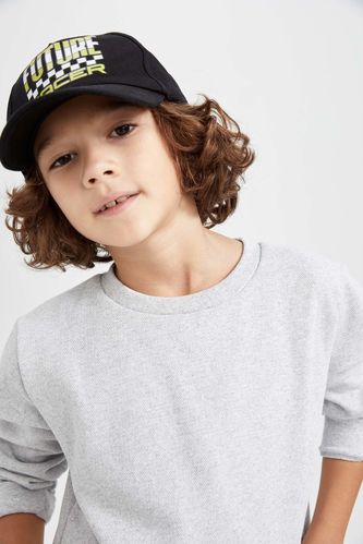 Boy Letter Printed Hat
