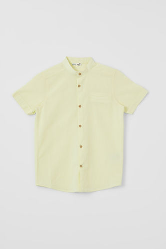 Boy Basic Short Sleeve Shirt