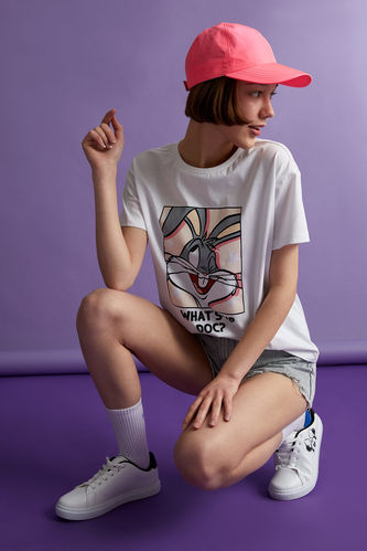 Coool Bugs Bunny Licensed Relax Fit Short Sleeve T-Shirt