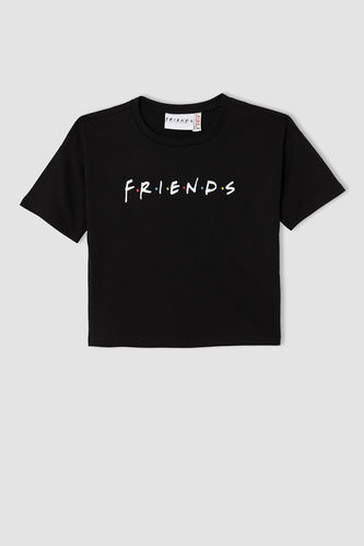 Girl Friends Licensed Crop Short Sleeve T-Shirt