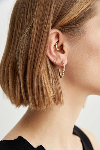 3 Piece Hoop Earrings