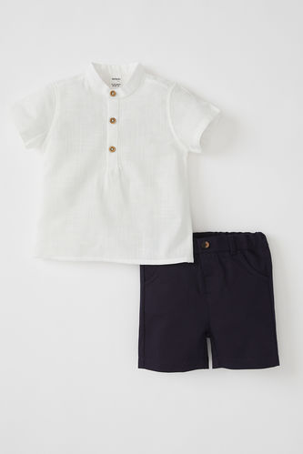 Basic T-Shirt And Shorts Set