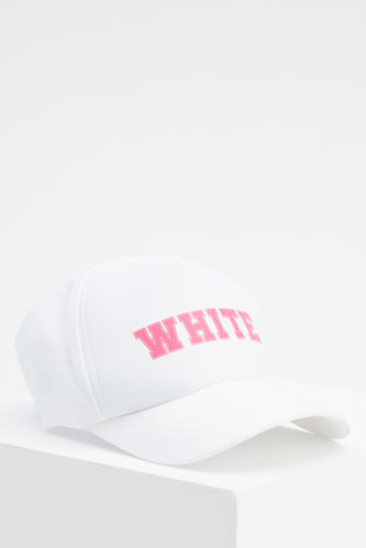 Pink Stitched  Baseball Cap