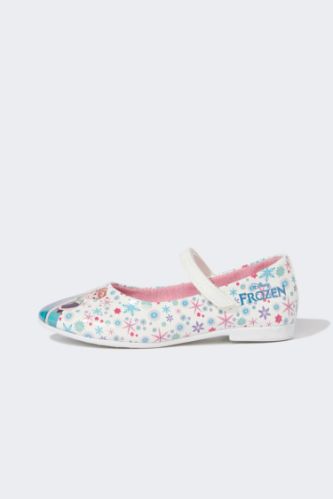 Kız Çocuk Frozen Lisanslı Babet Ayakkabı