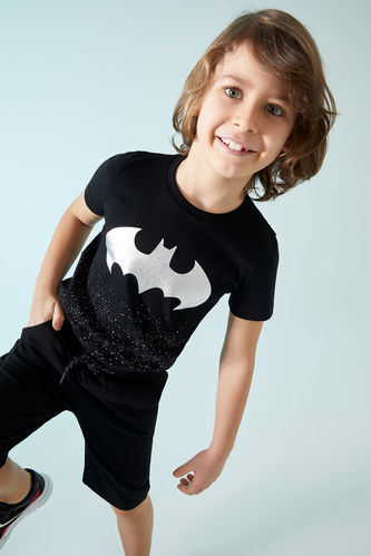 Boy Regular Fit Short Sleeve Batman Printed T-Shirt