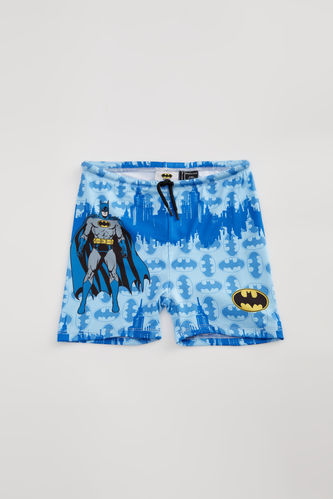 Boy Batman Print Swimming Suit