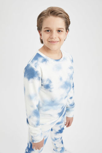 Erkek Çocuk Batik Desenli Sweatshirt