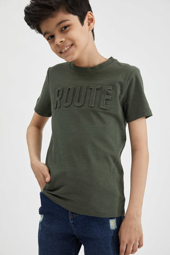 Boy Printed Short-Sleeved T-Shirt