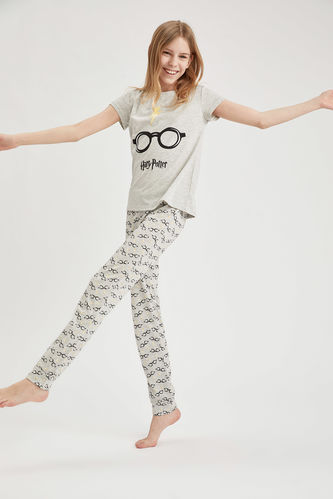 Kız Çocuk Harry Potter Lisanslı Pijama Takımı