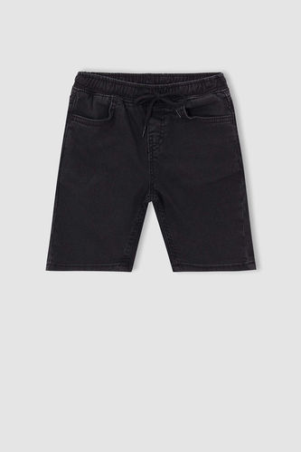 Boy Regular Fit Denim Bermuda Shorts