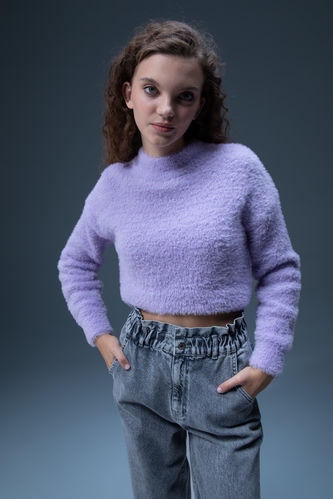 Regular Fit Half Turtleneck Knitwear Pullover