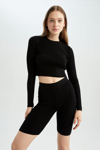 Relax Fit Crop Pullover