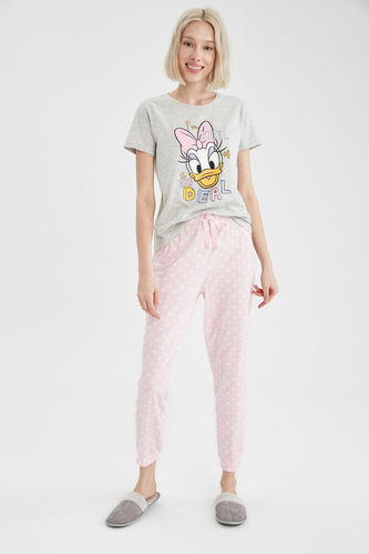Daisy Duck Lisanslı  Kısa Kol Pijama Takımı