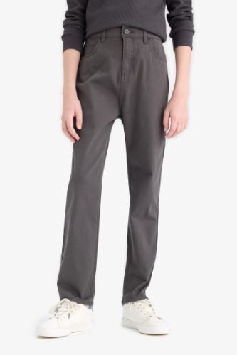 Erkek Çocuk Düz Paça Gabardin Pantolon