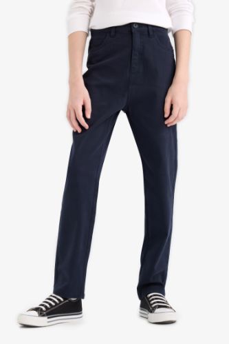Erkek Çocuk Düz Paça Gabardin Pantolon