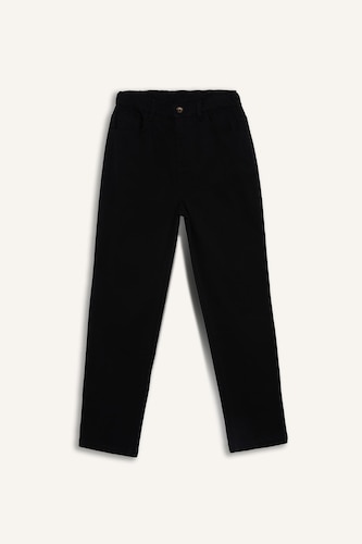 Boy Straight Leg Gabardine Trousers