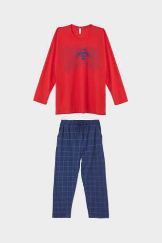 Regular Fit Baskılı Pijama Takımı