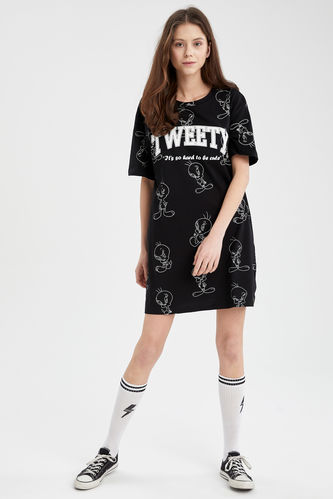 Robe coupe oversize sous licence Tweety