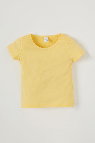 T-shirt basique à manches courtes pour bébé fille