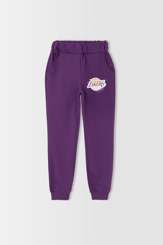 Kız Çocuk NBA Los Angeles Lakers Regular Fit Pantolon