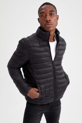 Mens puffer jacket slim fit online