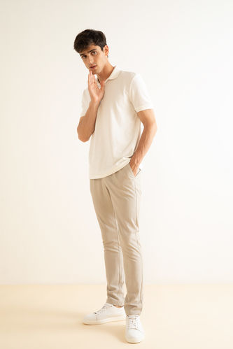 Tailored Fit Basic Chino Pantolon