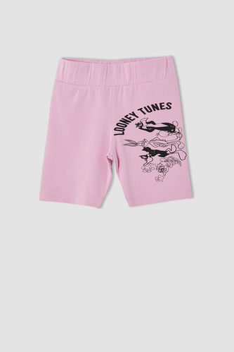 Girl Licensed Looney Tunes Biker Shorts