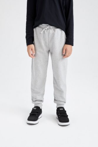 Grey BOYS TEENS Boys Slim Fit Back To School Basic Jogger