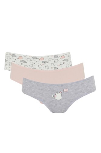 Woman Grey Melange 3 piece